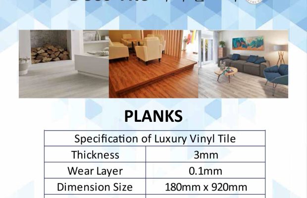 3MM KOREA VINYL-DECO TILE (KV)